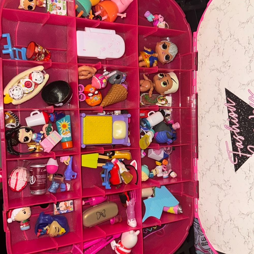 LOL Surprise fashion show storage container